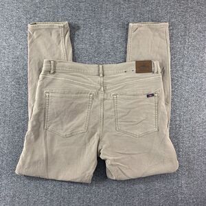 Faherty Jeans Mens 36x30 Stretch Terry 5 Pocket Pants Brown Stretch